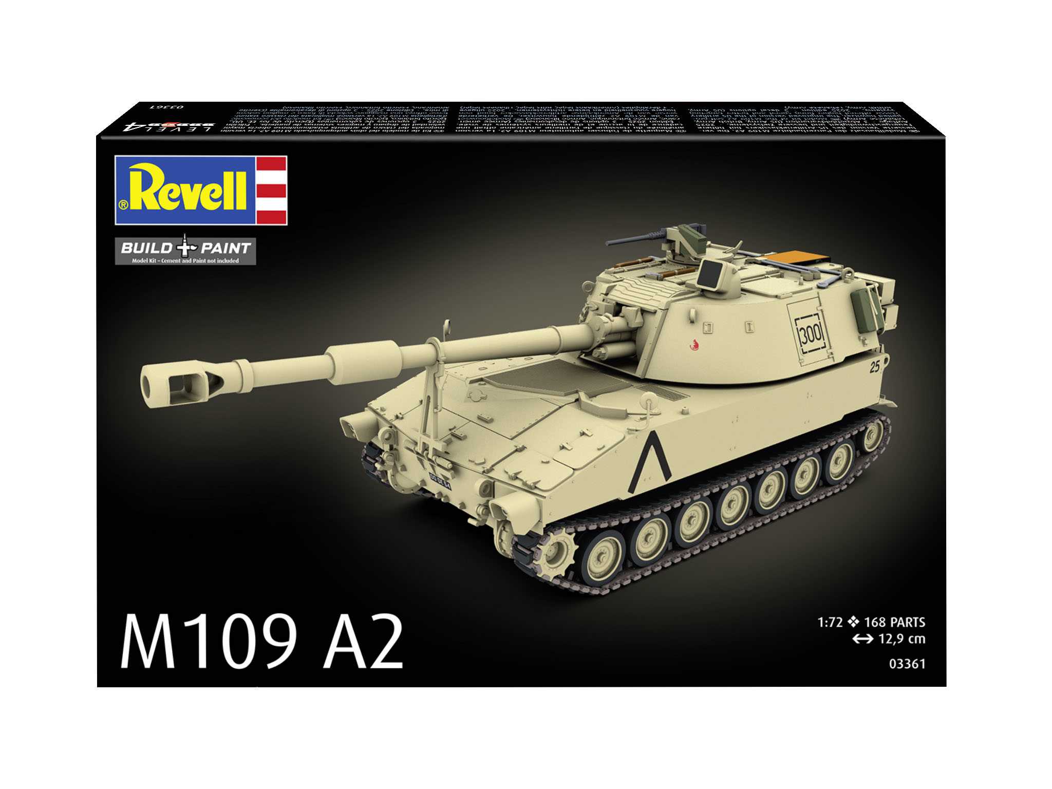 Plastic ModelKit military 03361 - M109 A2 (1:72)