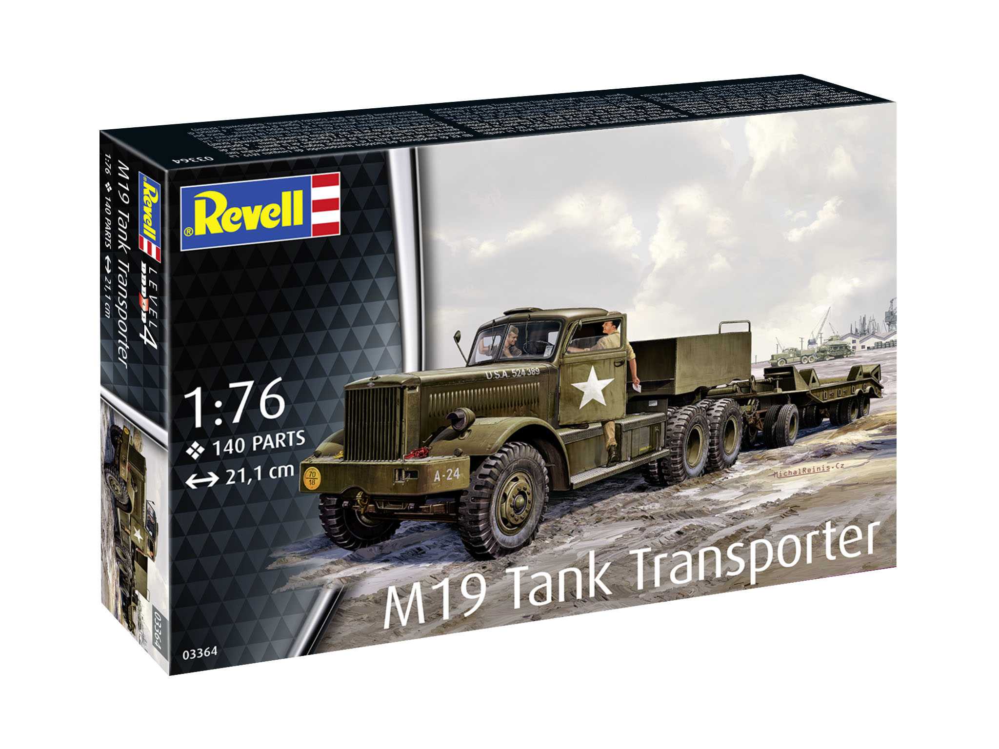 Plastic ModelKit military 03364 - M19 Tank Transporter (1:72)
