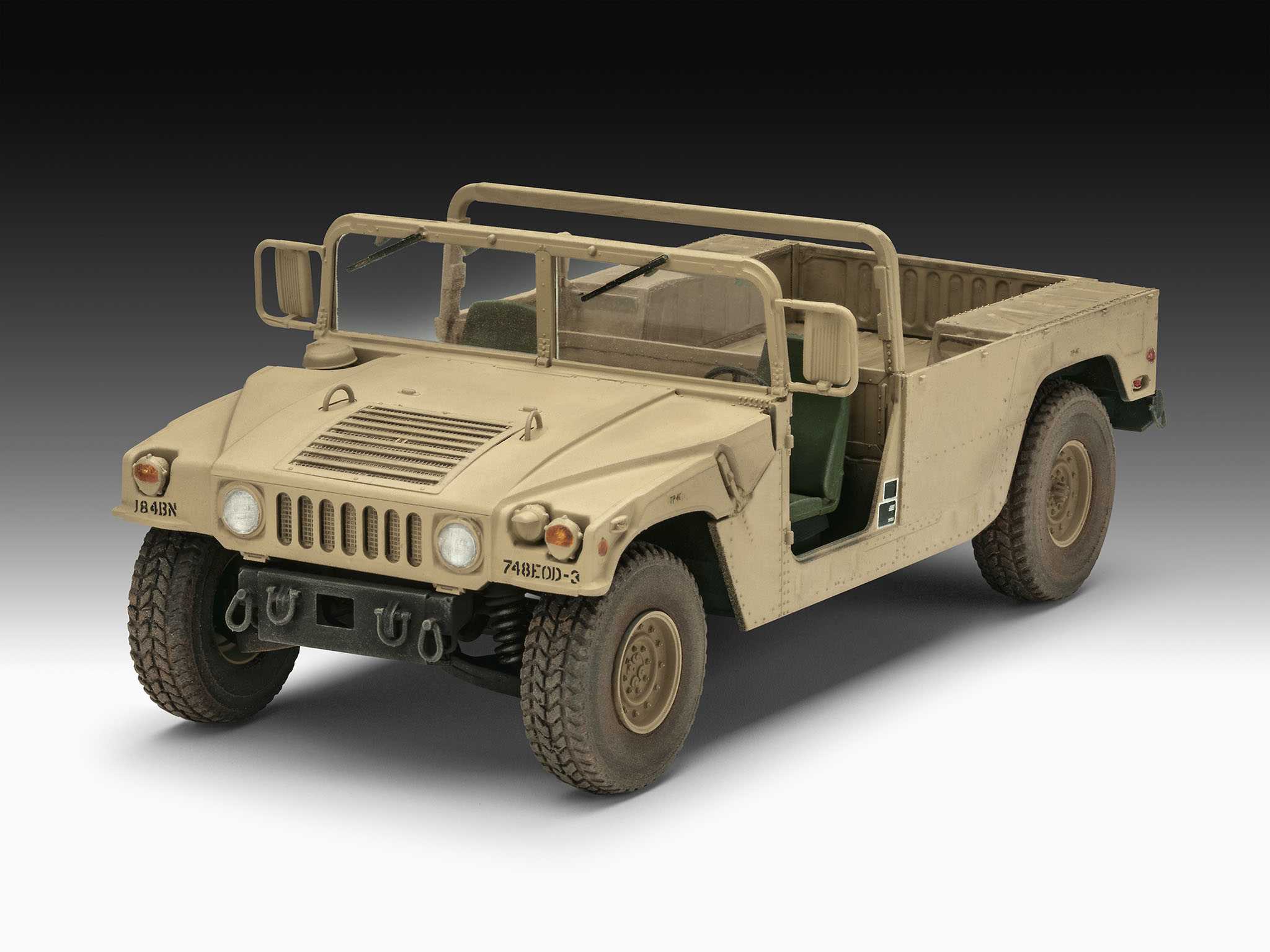 Plastic ModelKit military 03366 - HMMWV M1097A2 (1:35)