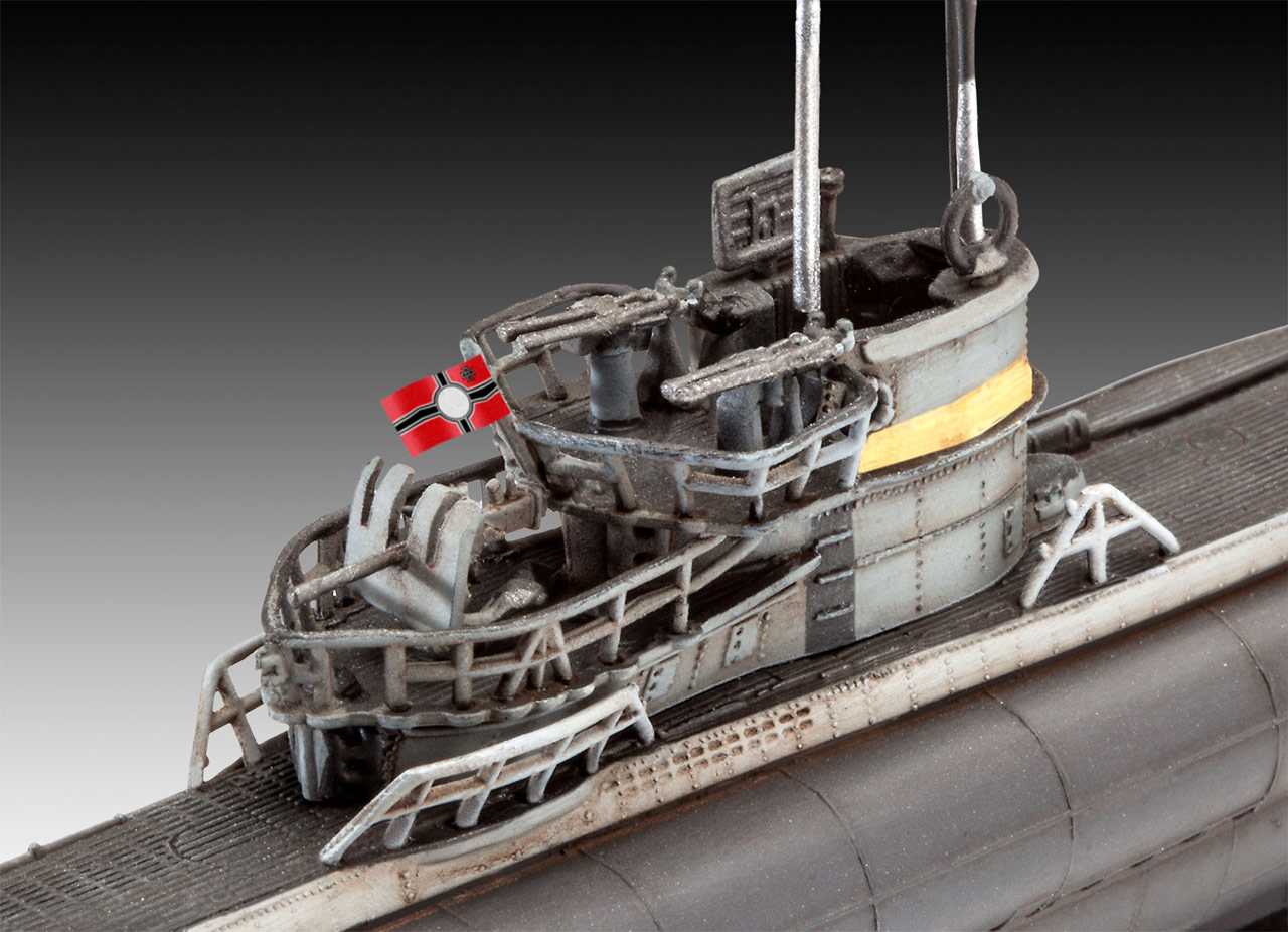 Plastic ModelKit ponorka 05154 - German Submarine Type VII C/41 (1:350)
