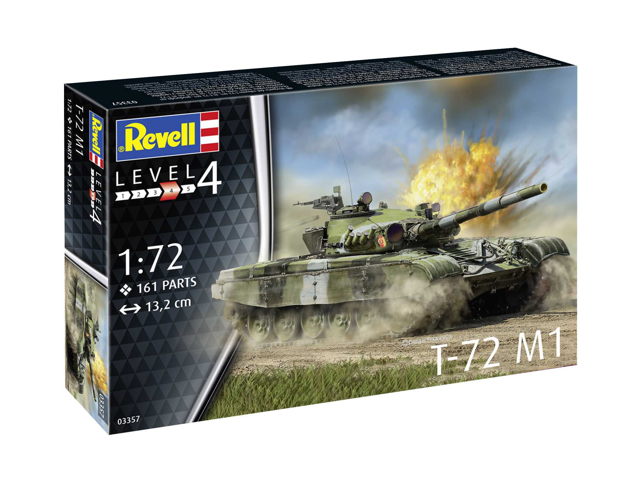Plastic ModelKit tank 03357 - T-72 M1 (1:72)