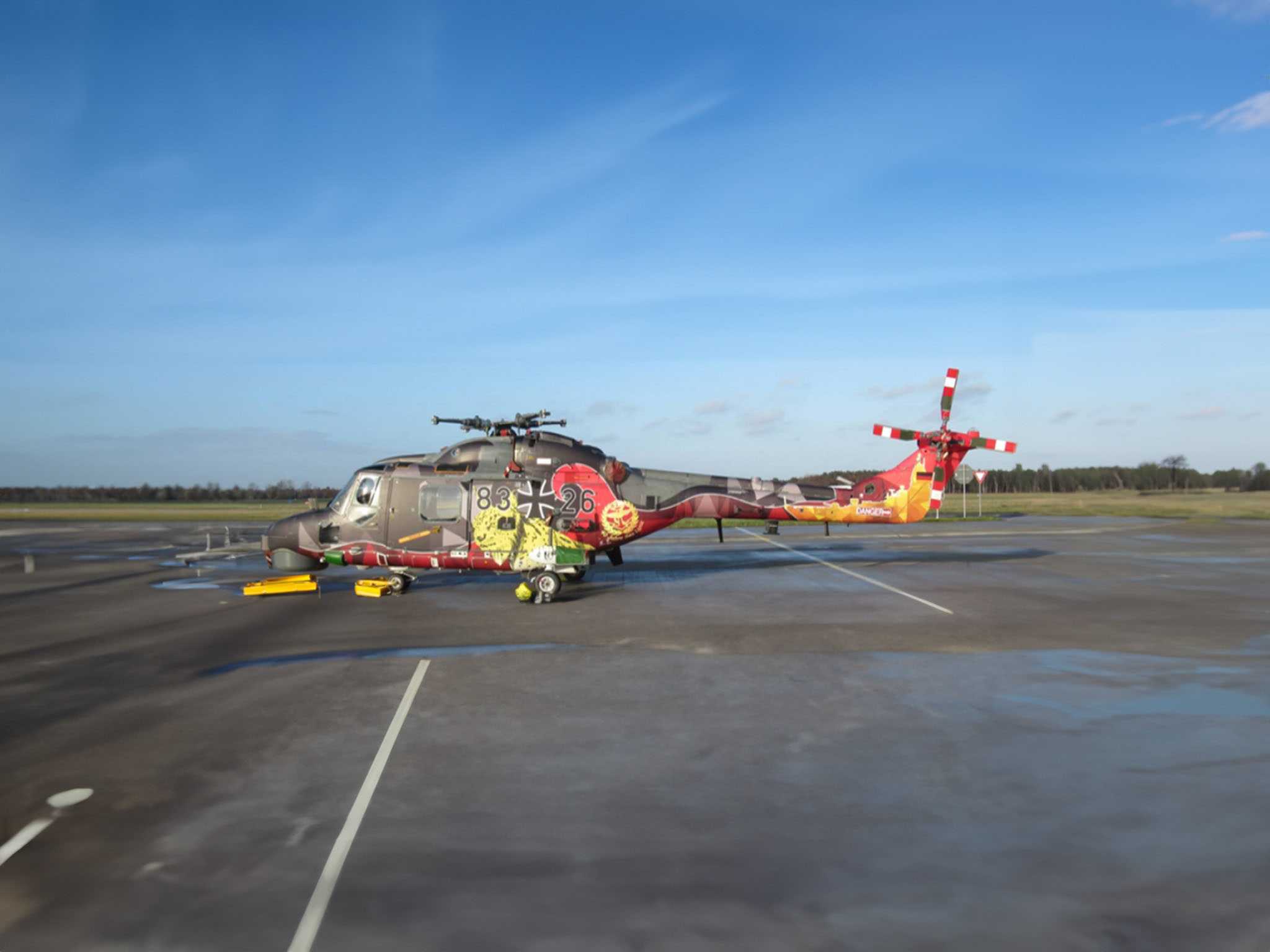 Plastic ModelKit vrtulník 03806 - Westland Lynx - Special painting (1:32)