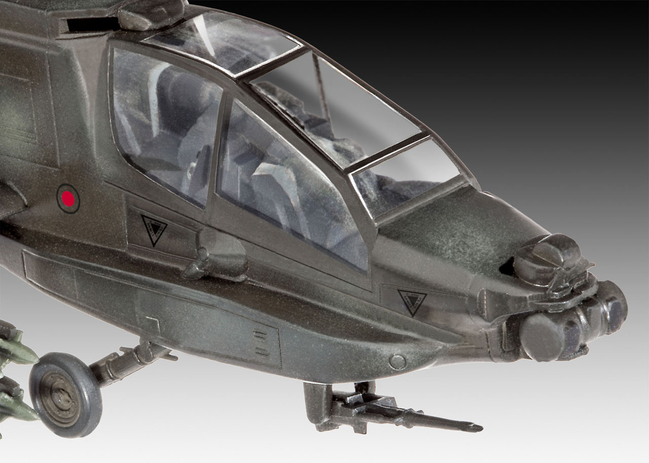 Plastic ModelKit vrtulník 04985 - AH-64A Apache (1:100)