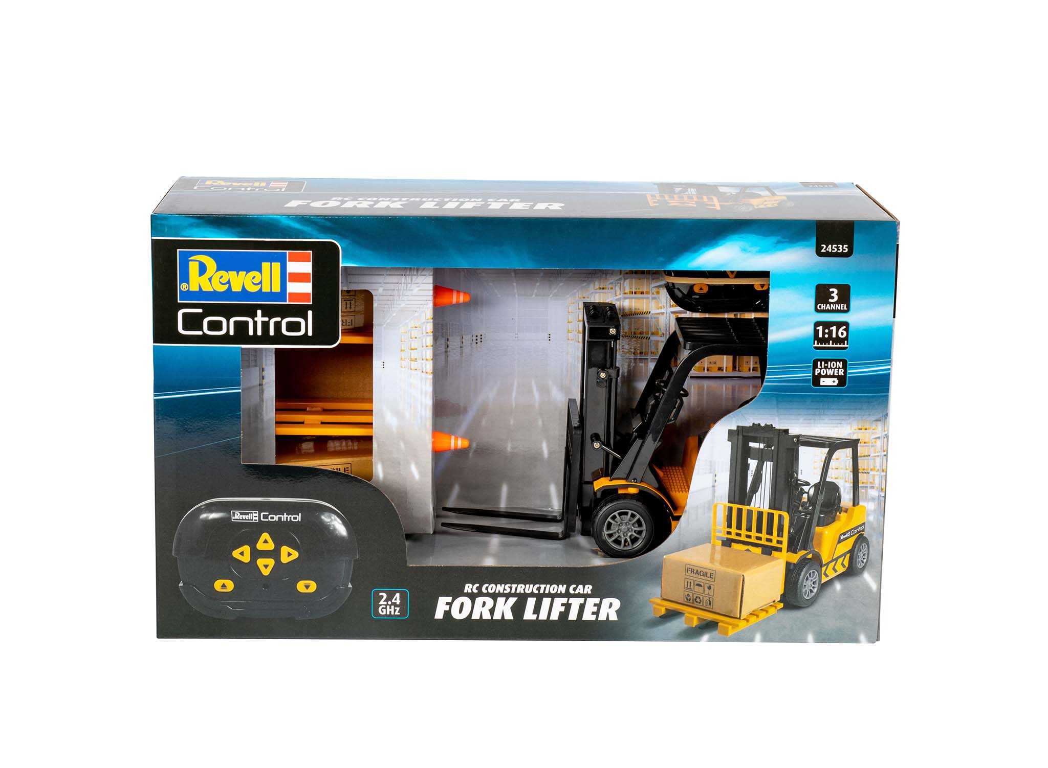 Pracovní stroj REVELL 24535 - Car Forklifter