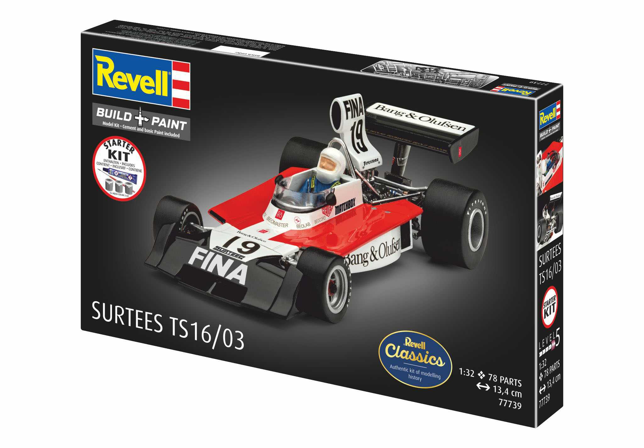 Starter Kit auto 77739 - Surtees TS16/03 (1:32)