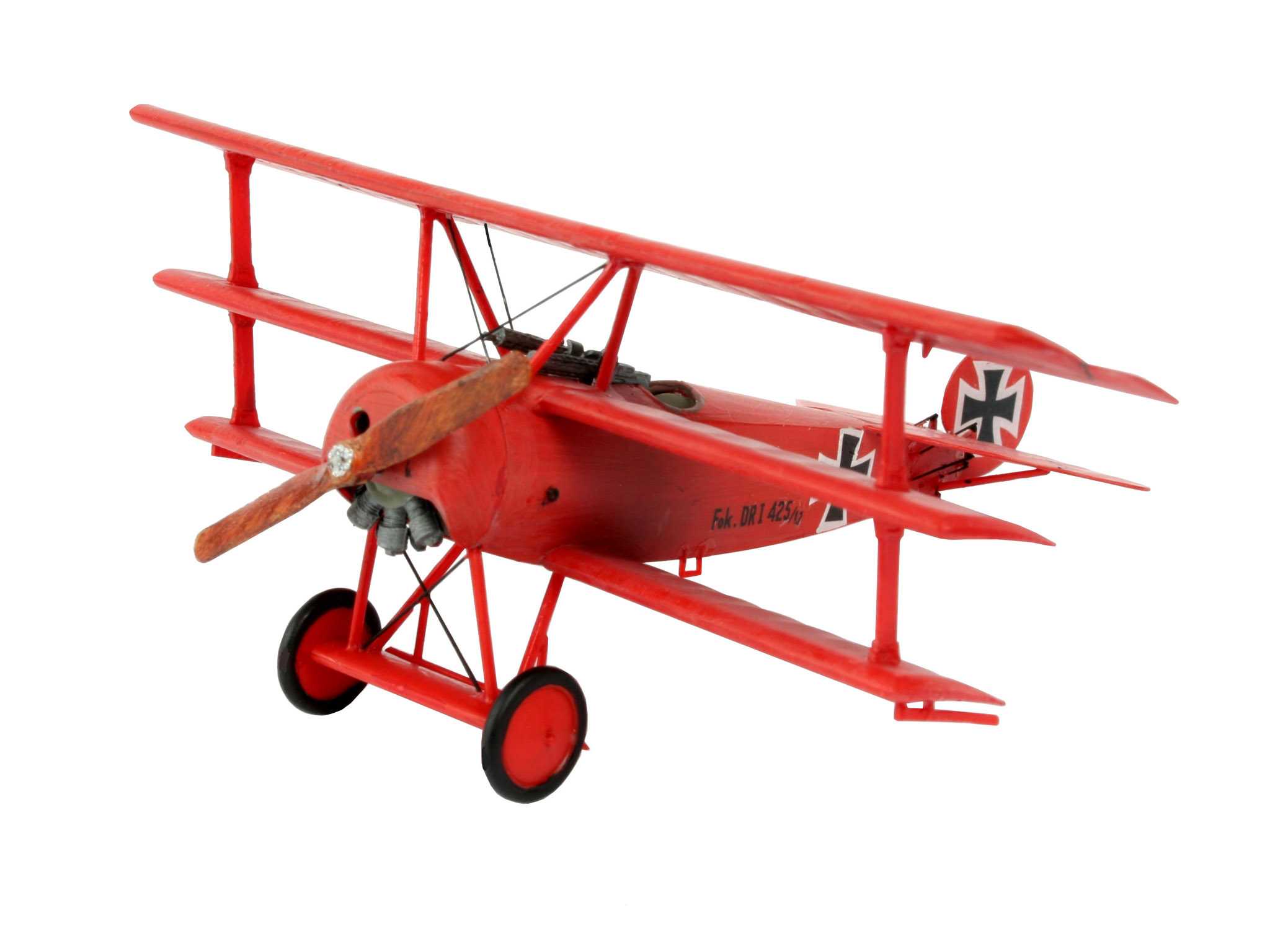Starter Kit letadlo 74116 - Fokker DR.1 Triplane (1:72)