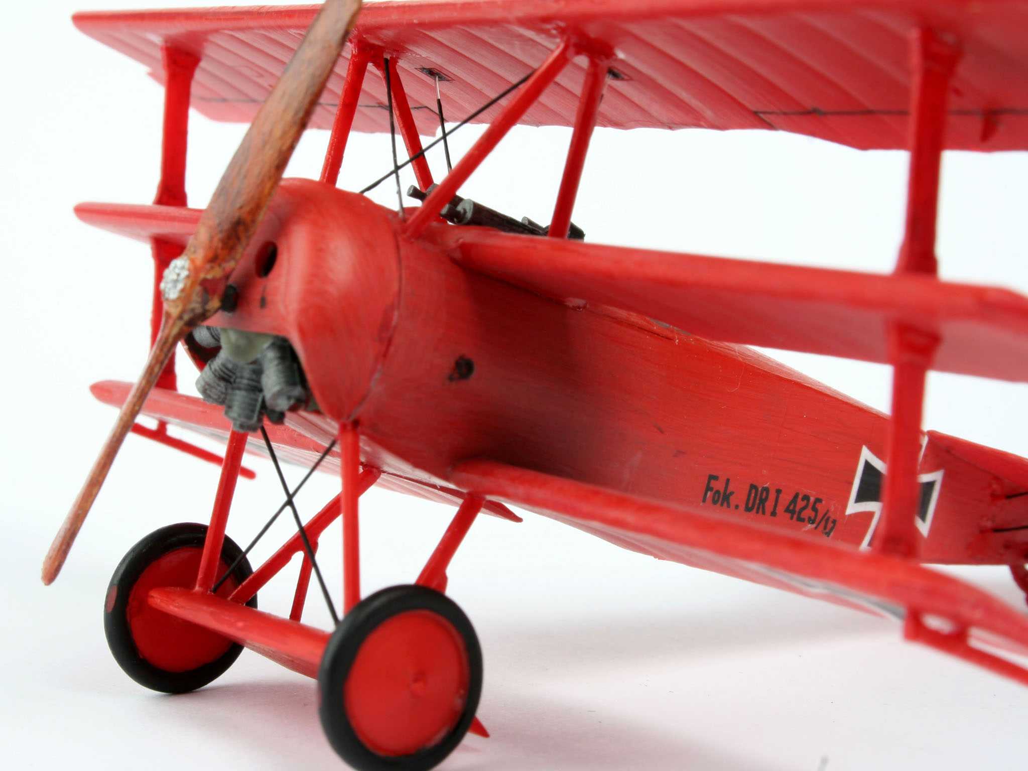 Starter Kit letadlo 74116 - Fokker DR.1 Triplane (1:72)
