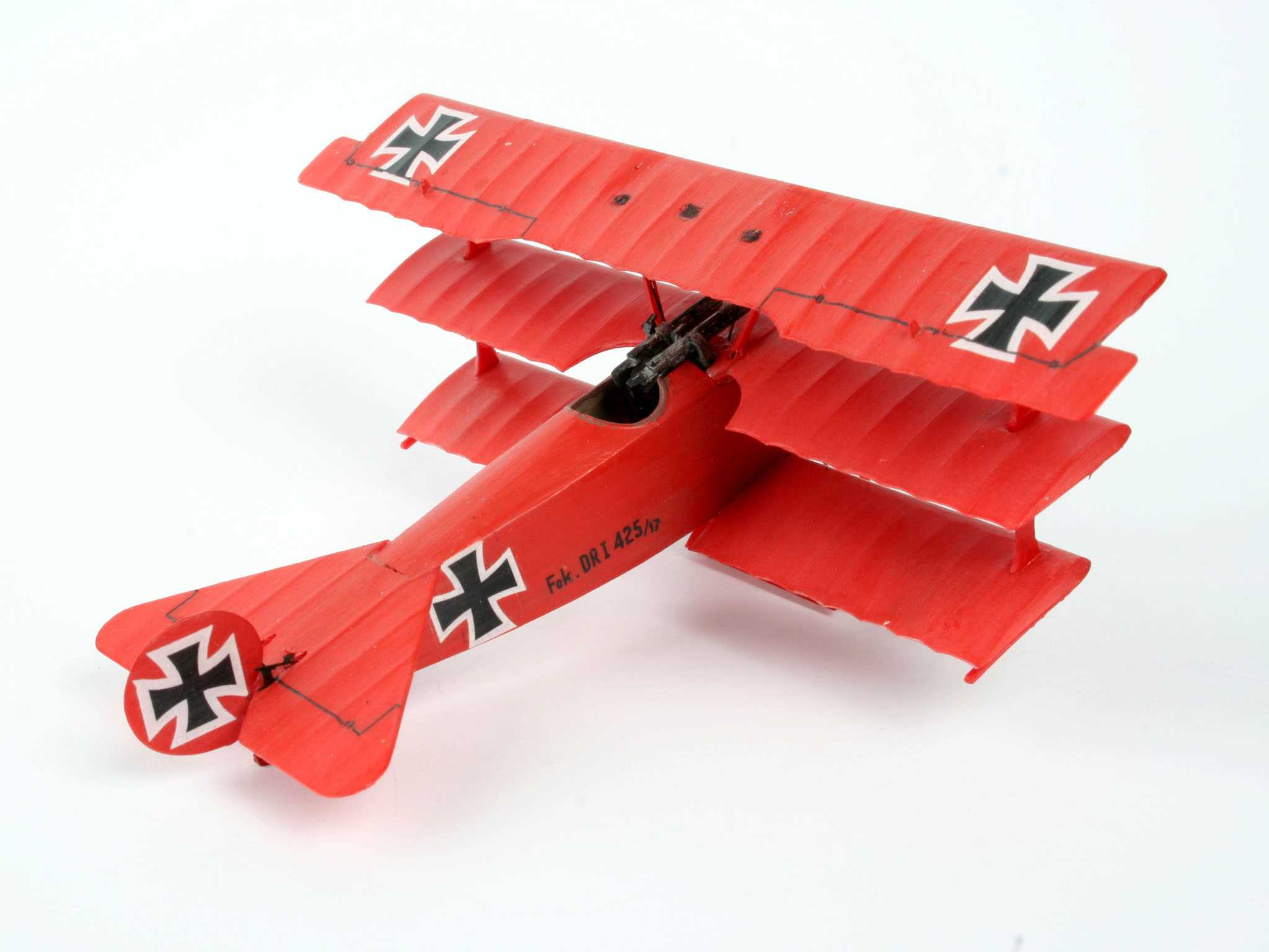 Starter Kit letadlo 74116 - Fokker DR.1 Triplane (1:72)