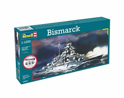 Starter Kit loď 75802 - Bismarck (1:1200)